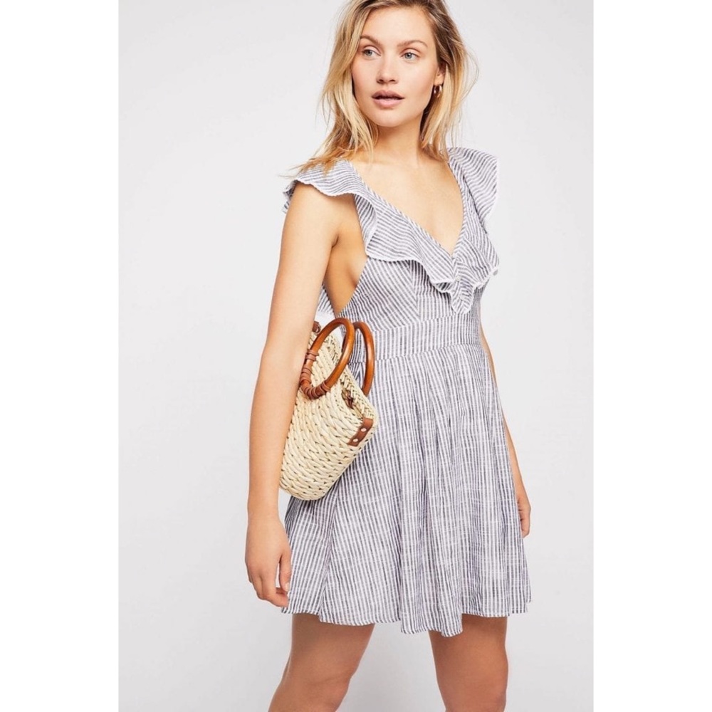 Free People Heartlines Mini Dress